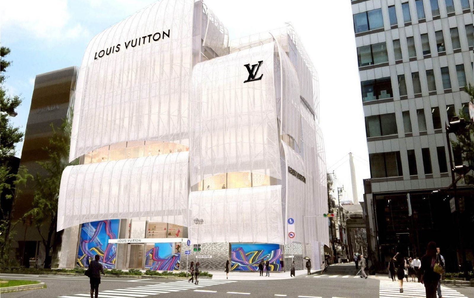 LE Cafe V Louis Vuitton LV Coffee Shop Osaka Japan 